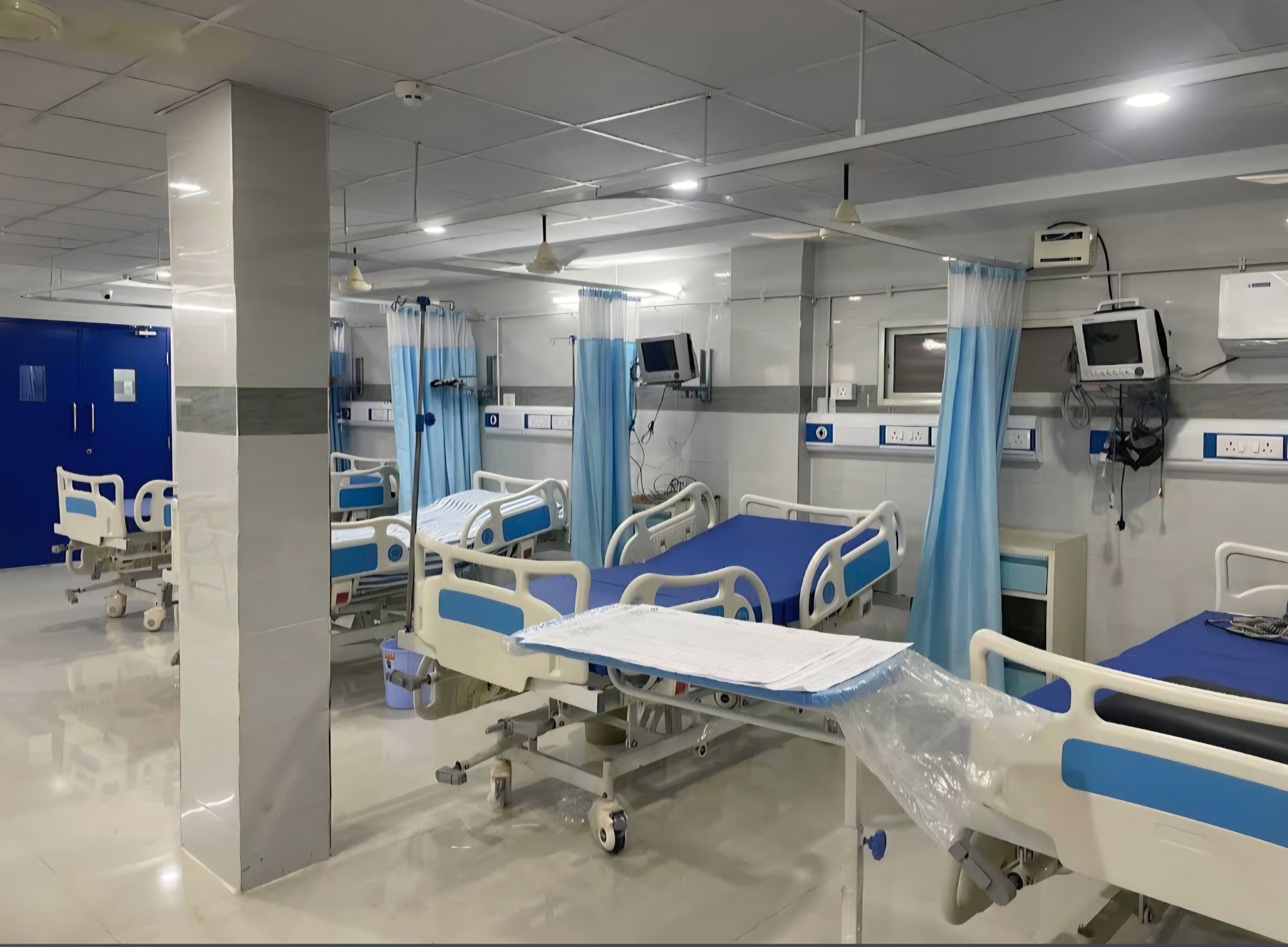 Hospital Reception & Registration Desk